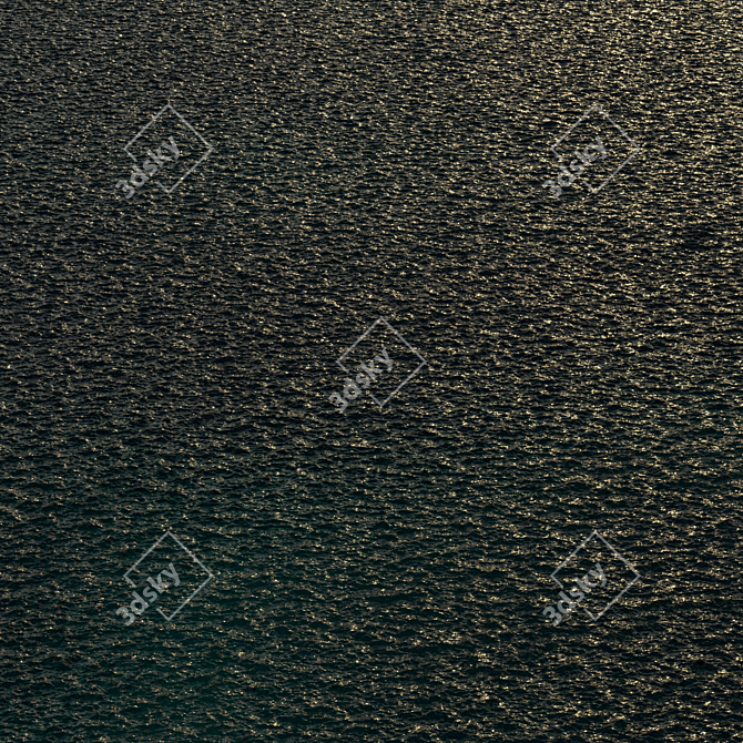 Adjustable Wave Ocean Texture 3D model image 4