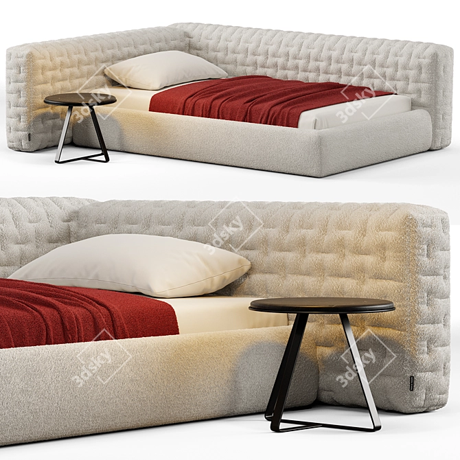 Boca Foo-Five Mini Bed 3D model image 1