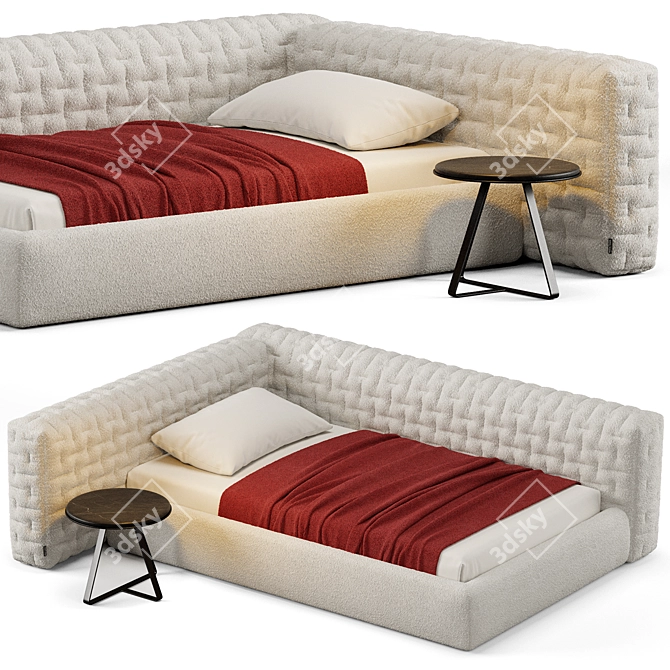 Boca Foo-Five Mini Bed 3D model image 2