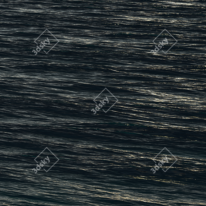 Dynamic Oceanic Texture Pack 3D model image 4