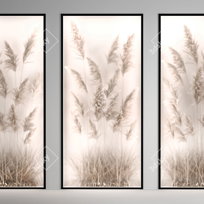 Eco Botanical Wall Decor 3D model image 3