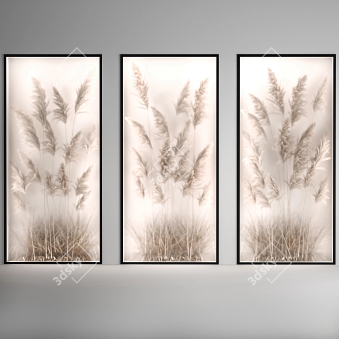 Eco Botanical Wall Decor 3D model image 5