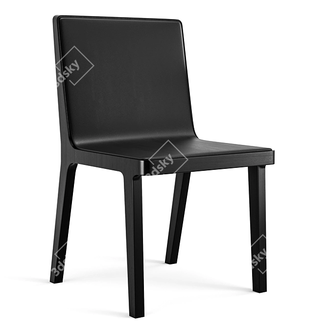 Emea Chair with Armrests, Alki 3D model image 2