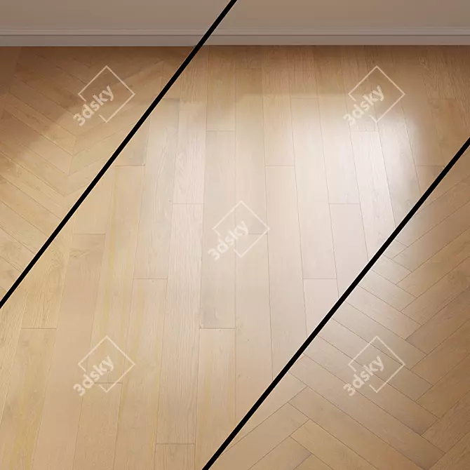 SIBUMI Oak Country Parquet 3D model image 1