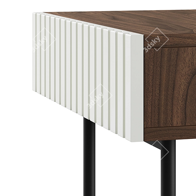 Sleek Bedside Table Elt by Mr. Hide 3D model image 4