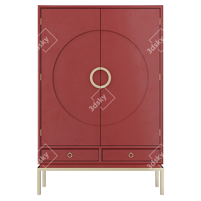 Disk By KARE Wardrobes | Trio 3D model image 3