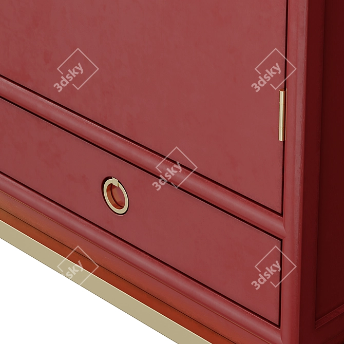 Disk By KARE Wardrobes | Trio 3D model image 4