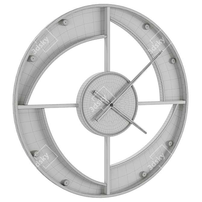 Modern Clock_3 Model Design 3D model image 6