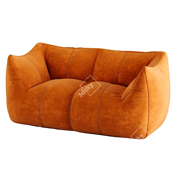 Le Bambole Suede Sofa 2015 3D model image 4