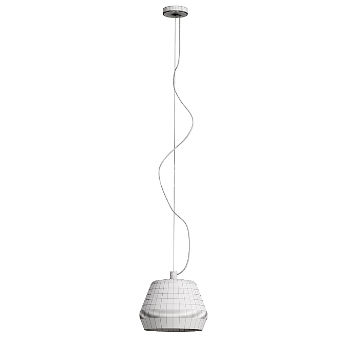 Modern Pendant Light Fixture Murre 3D model image 4