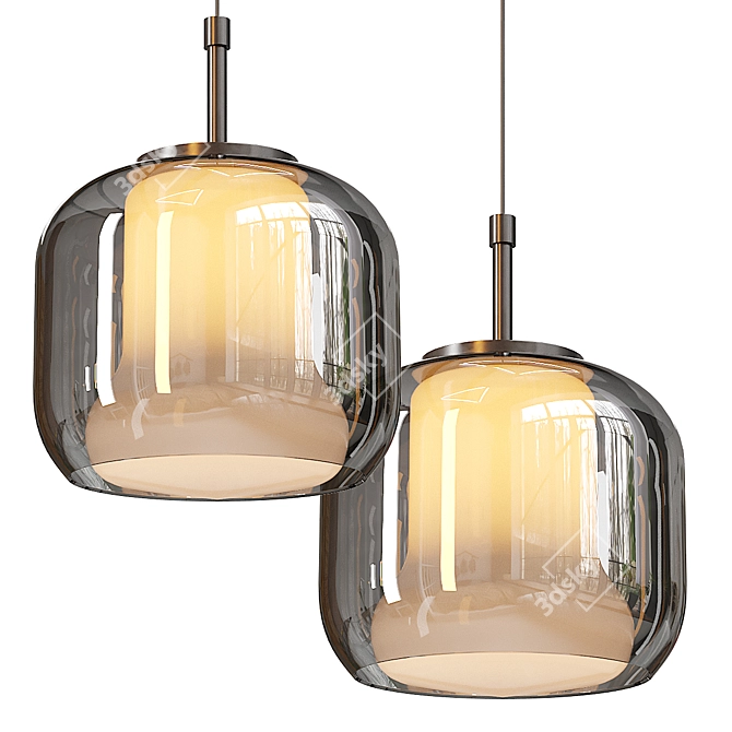 Gerald Pendant Light 3D Model 3D model image 1