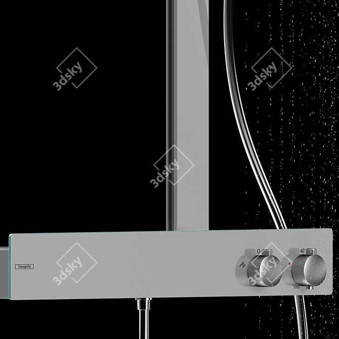 Hansgrohe Raindance Shower - Refreshing Excellence 3D model image 3