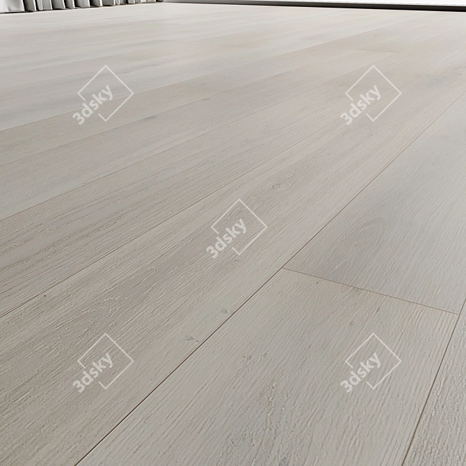 Coswick Gray Ash Parquet Texture 3D model image 2