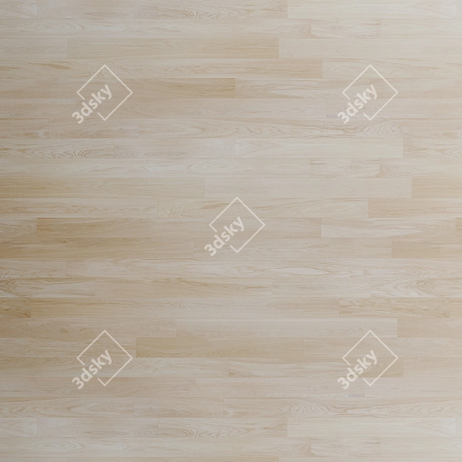 Vanilla Wood Flooring Texture 3D model image 3