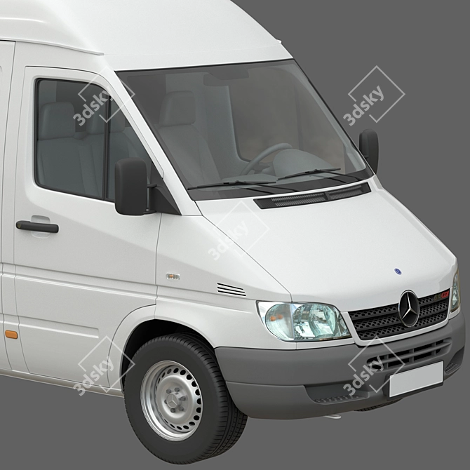 Mercedes Sprinter Classic Maxi High Roof 3D model image 5