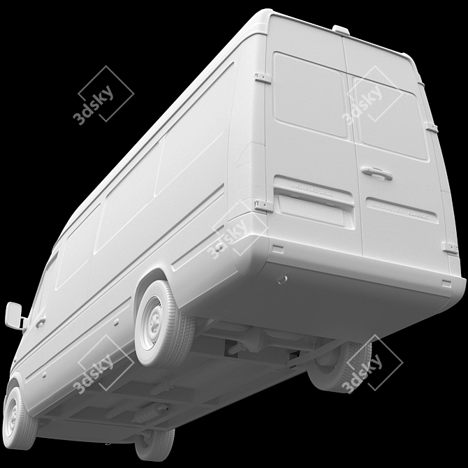 Mercedes Sprinter Classic Maxi High Roof 3D model image 6