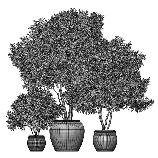 3D Plant Model with High Polys 3D model image 5