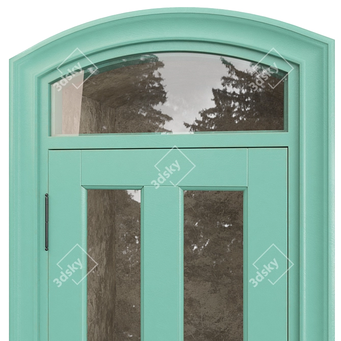 Classic Door 3D Model, Tempera 3D model image 3