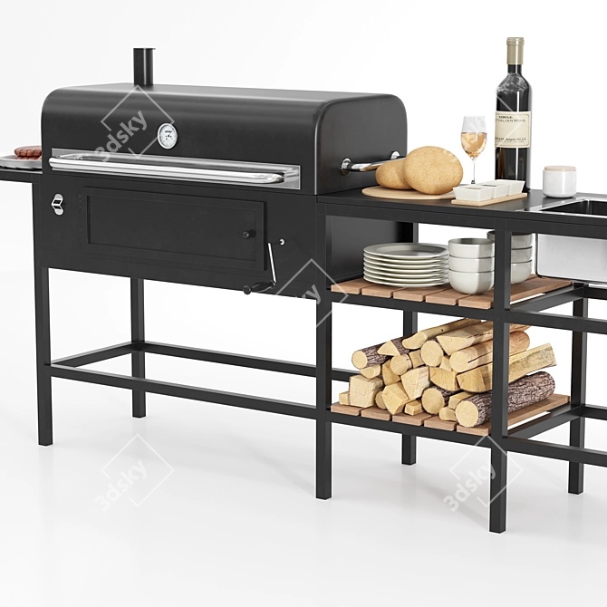 BBQ Essentials 3D Models Collection 3D model image 2