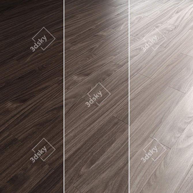 Wood Flooring Pack 18 Styles 3D model image 3