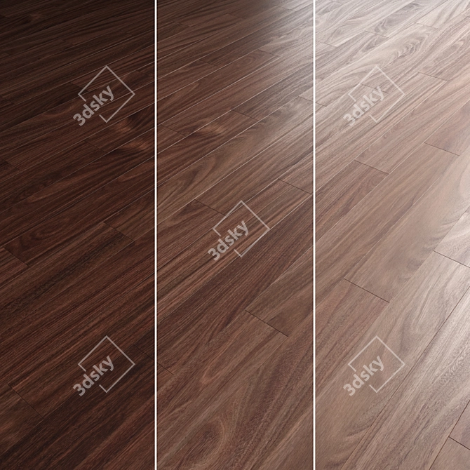 Wood Flooring Pack 18 Styles 3D model image 4