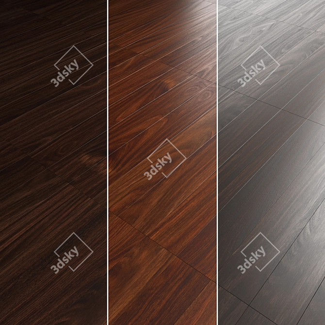 Wood Flooring Pack 18 Styles 3D model image 5