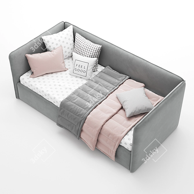 Colins Baby Bed by IZZIKIDS 3D model image 2