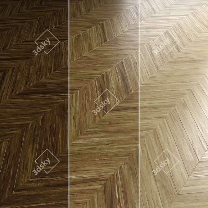 Multi-Map Parquet Flooring Collection 3D model image 2