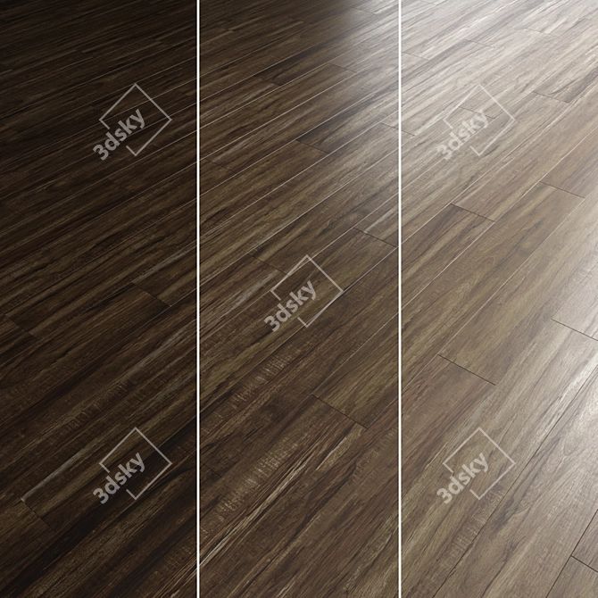 Multi-Map Parquet Flooring Collection 3D model image 4