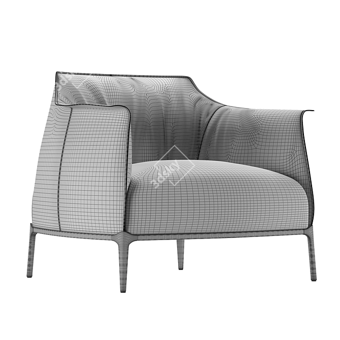 PF Archibald Armchair Modelling Files 3D model image 3