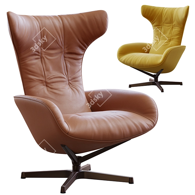 Modern Onsa Design Chair 3D 3D model image 1