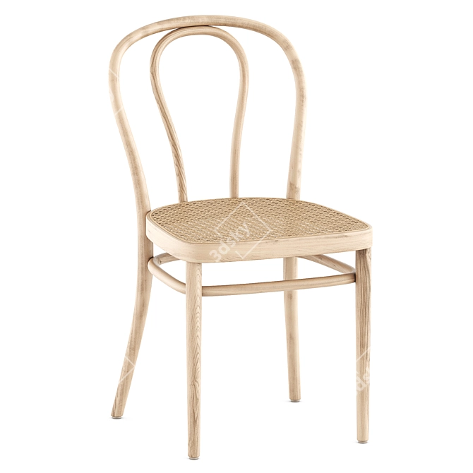 Thonet 218 Chair: Modern Elegance 3D model image 3