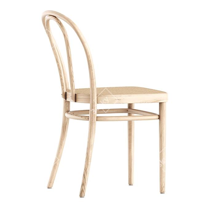 Thonet 218 Chair: Modern Elegance 3D model image 4