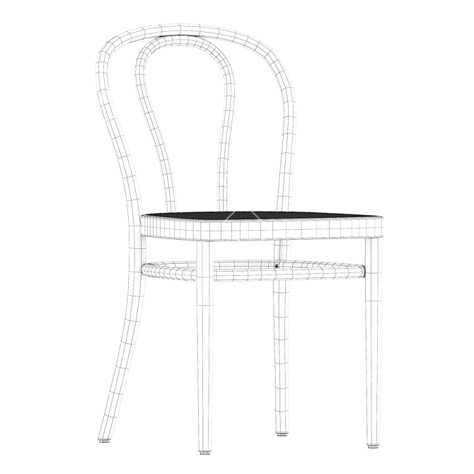 Thonet 218 Chair: Modern Elegance 3D model image 7