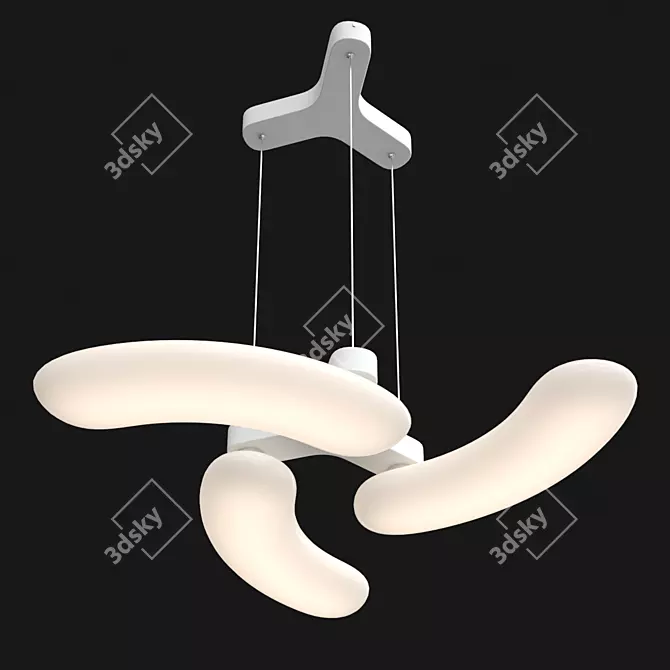 ST Luce FAVE Pendant Light 3D model image 2