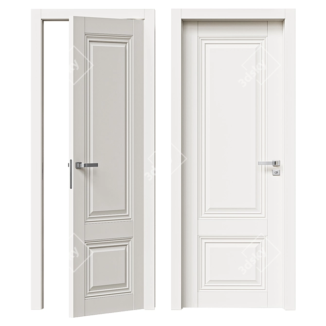 Title: ProfilDoors U 2.102U Interroom Door 3D model image 1