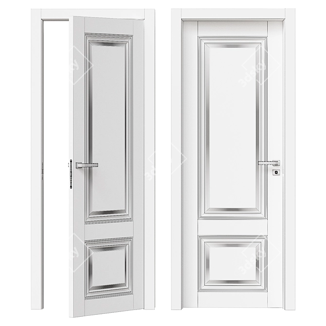 Title: ProfilDoors U 2.102U Interroom Door 3D model image 2