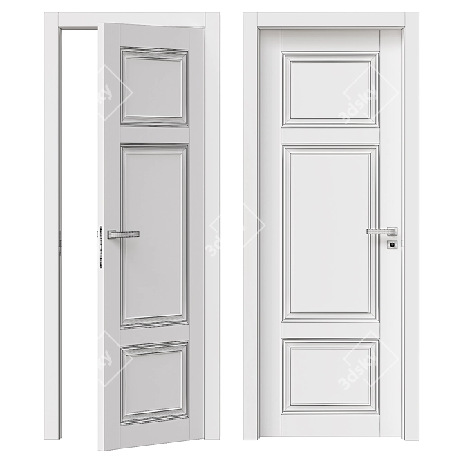 ProfilDoors 2.105U Interroom Door 3D model image 3