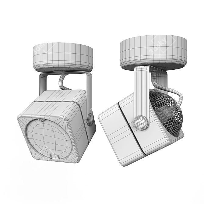 Rotating Spot Light Ritter Arton 3D model image 2