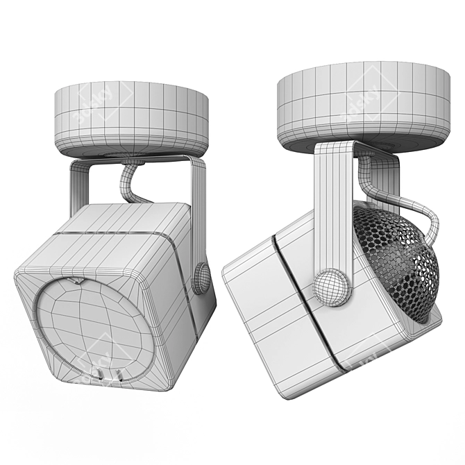 Rotating Spot Light Ritter Arton 3D model image 5