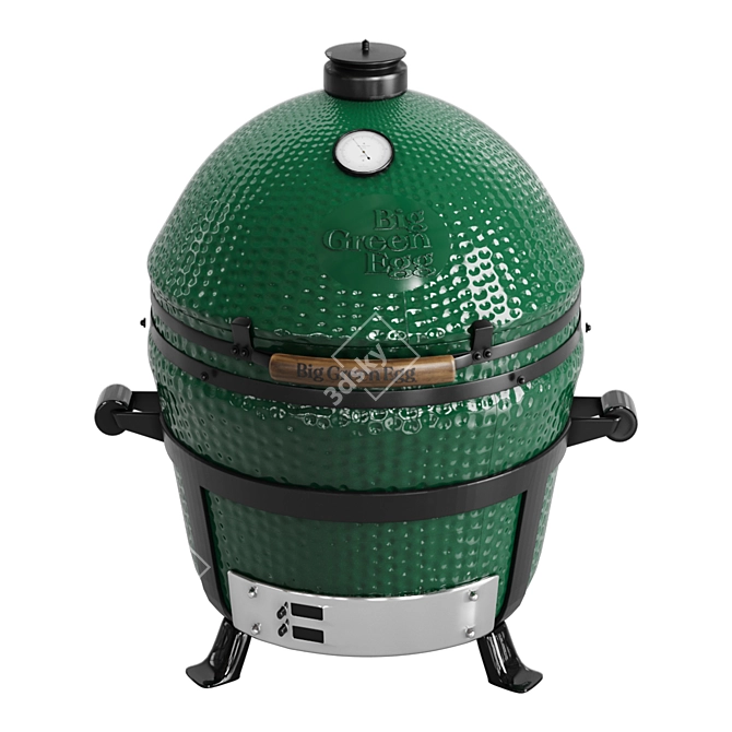 Versatile Big Green Egg Grills 3D model image 3