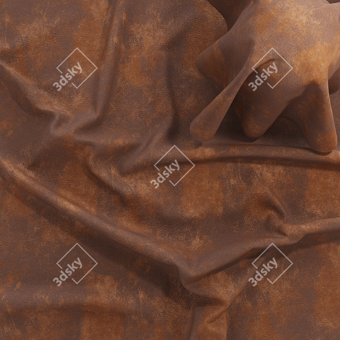 Vintage Leather Texture Pack 3D model image 4