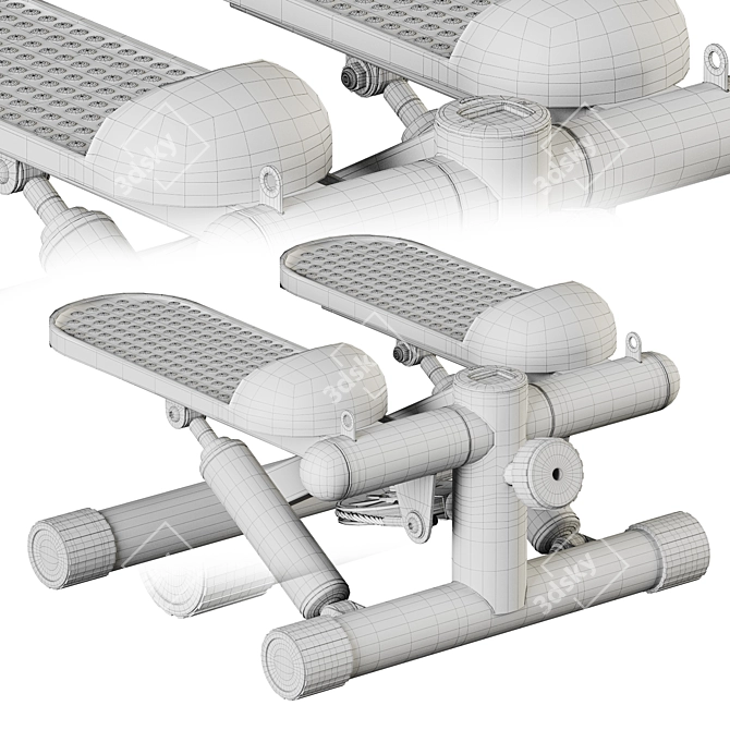 Compact Step Trainer - Stepper 3D model image 6