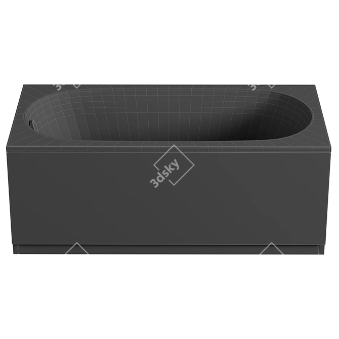 Kolpa San Tamia Bathtub, 140x70 3D model image 2