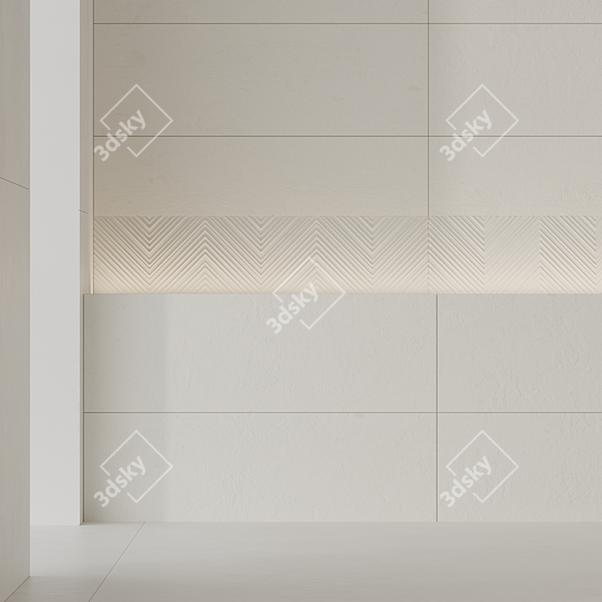 Lumina Tile Peak Light Collection 3D model image 2