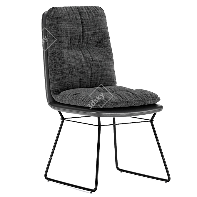 Realistic 3D Verdi Chair Model 3D model image 1