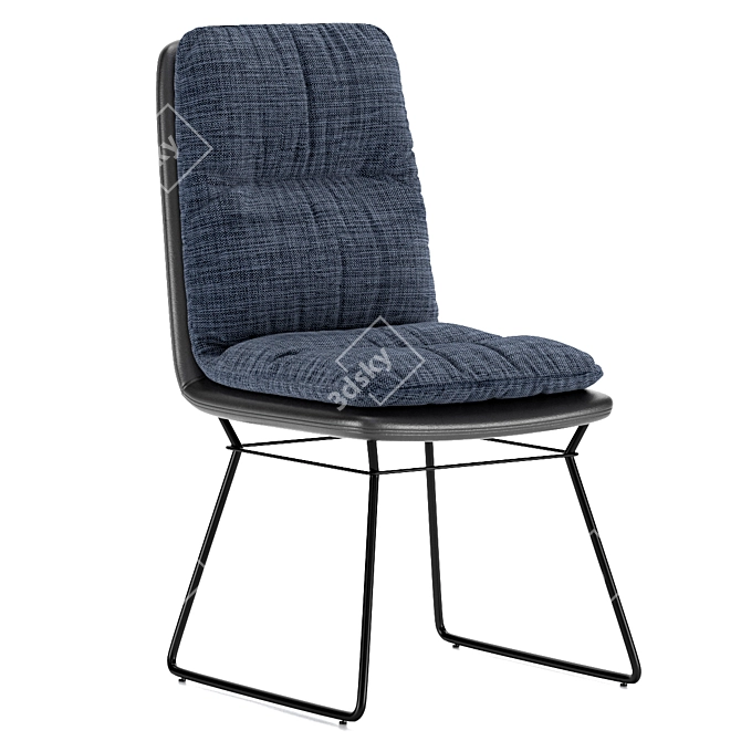 Realistic 3D Verdi Chair Model 3D model image 2