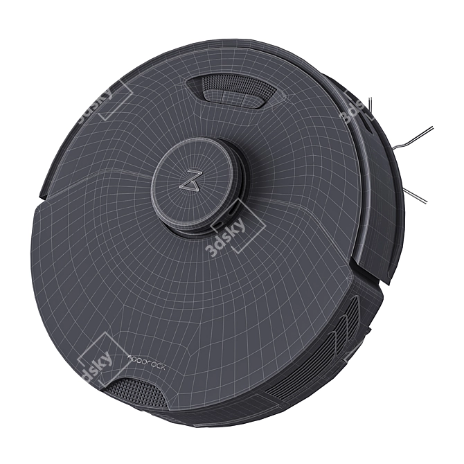 Smart Roborock S7 MaxV Vacuum 3D model image 6