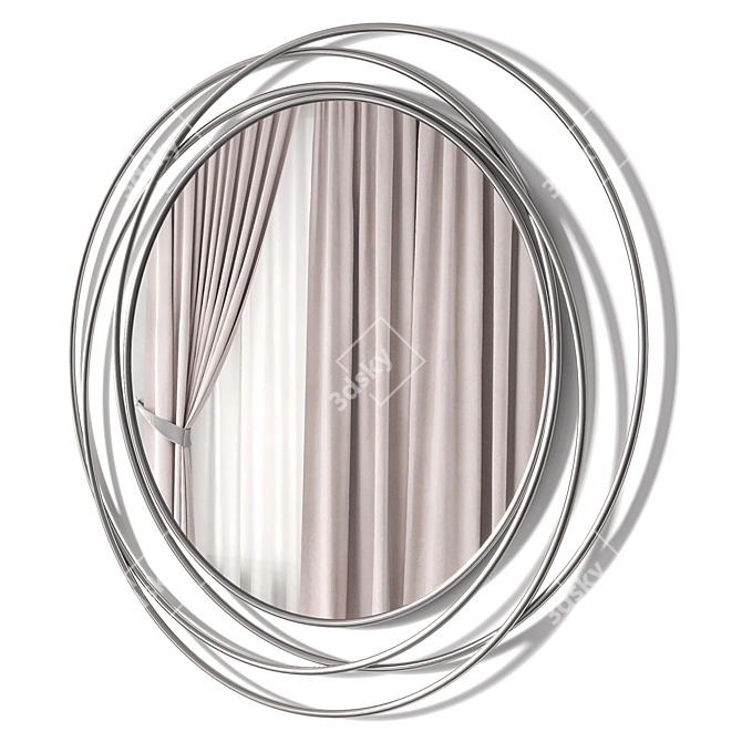 Elegant Mirrors by Ifdecor 3D model image 2