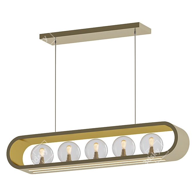 Modern Designer Model INGERLINE Lamp 3D model image 1